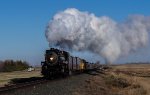 CPKC  2816 - The Empress; Southbound chase out of Minot, ND